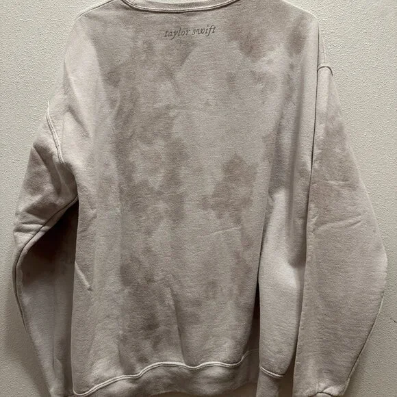 Taylor Swift So Much For Summer Love Folklore Album Crewneck Size Large - Picture 2 of 3